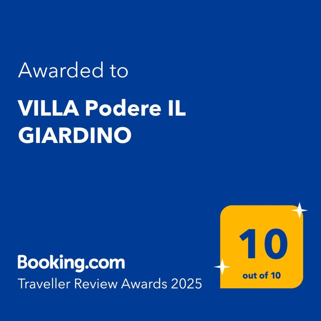 Villa Podere Il Giardino Кастильон-Фьорентино Экстерьер фото